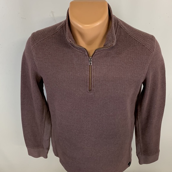 Prana 1/4 zip pullover sweater.  S - Picture 3 of 7